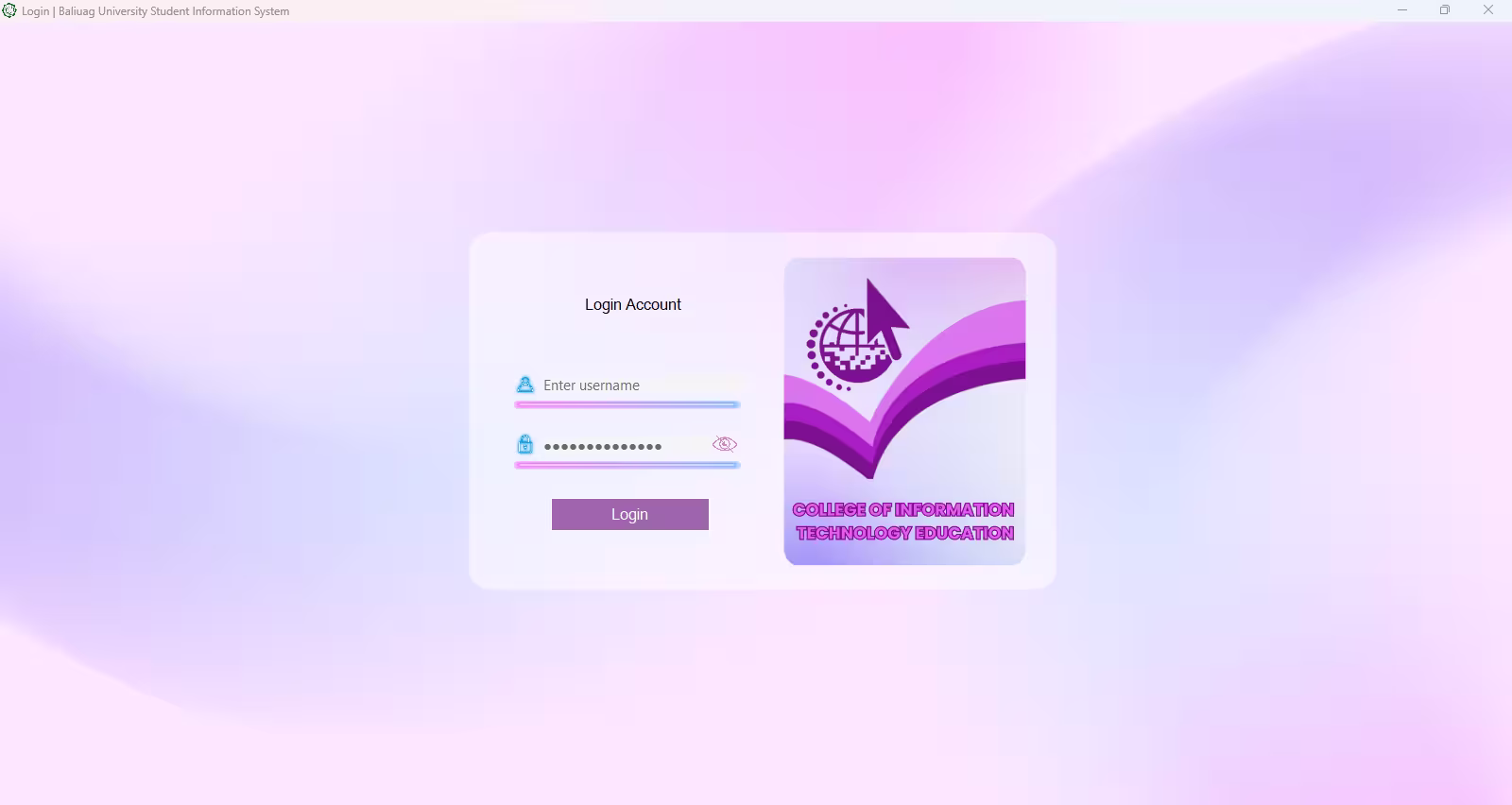 Login Page