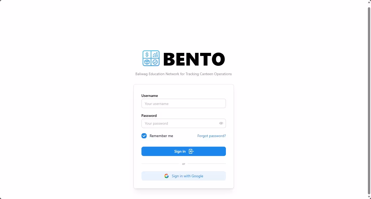 Login Page